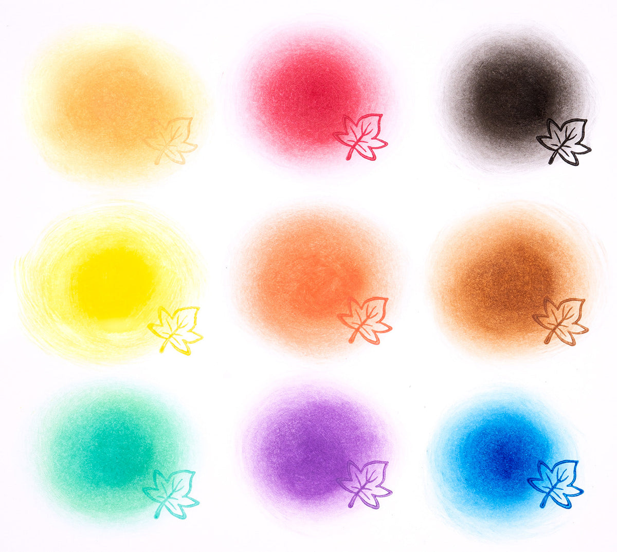 Tampons encreurs SAN 9 couleurs Gorjuss Essentials 120x138x20mm 9 pièces n°11-3