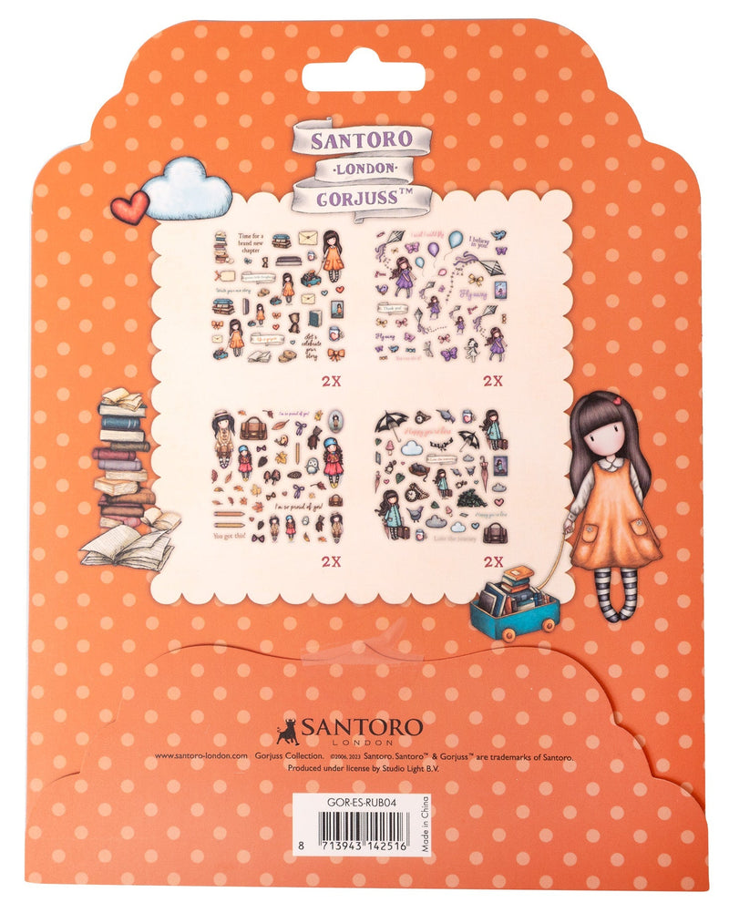 GOR Frottements 4x2 Motifs Essentiels 152x152x3mm 8 FEUILLE nr.04-4