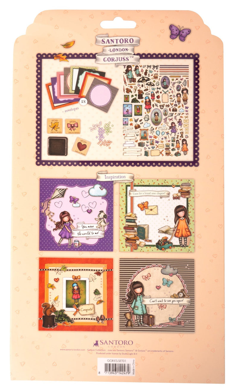 GOR Craft Set Kit de fabrication de cartes Essentiels 190x300x30mm 8 PC n°01-3