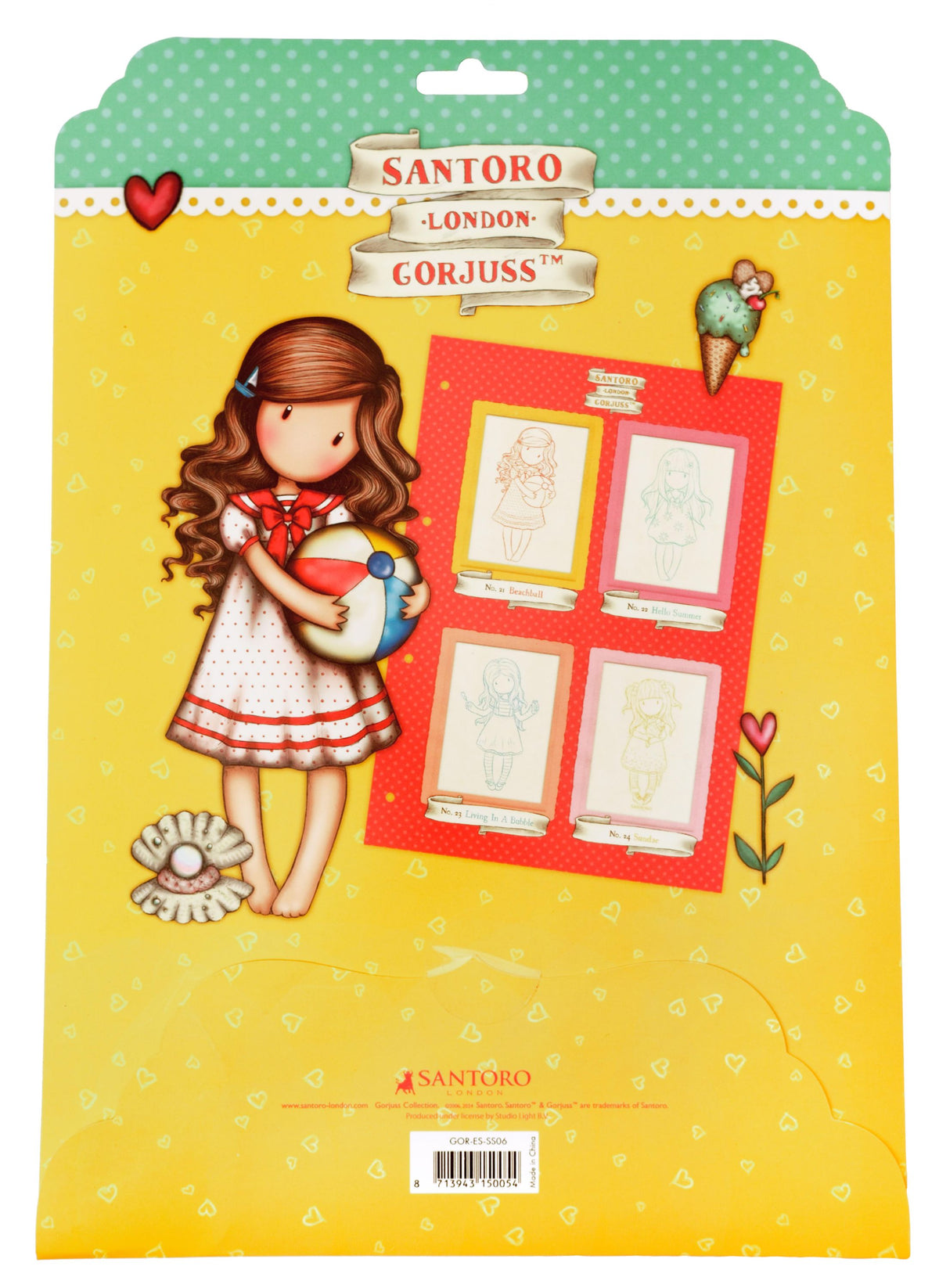 SAN Storage Sheet No. 21-24 Gorjuss Essentials 1 PC-2