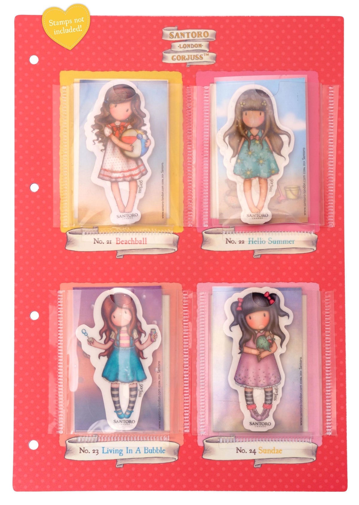SAN Storage Sheet No. 21-24 Gorjuss Essentials 1 PC-3