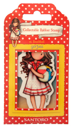SAN Cling Stamp Beach Ball Gorjuss Essentials 1 PC-1