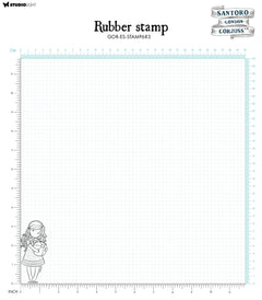 SAN Cling Stamp Beach Ball Gorjuss Essentials 1 PC-3
