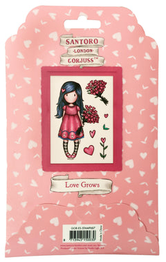SAN Cling Stamp Love Grows Gorjuss Essentials 7 PC-2