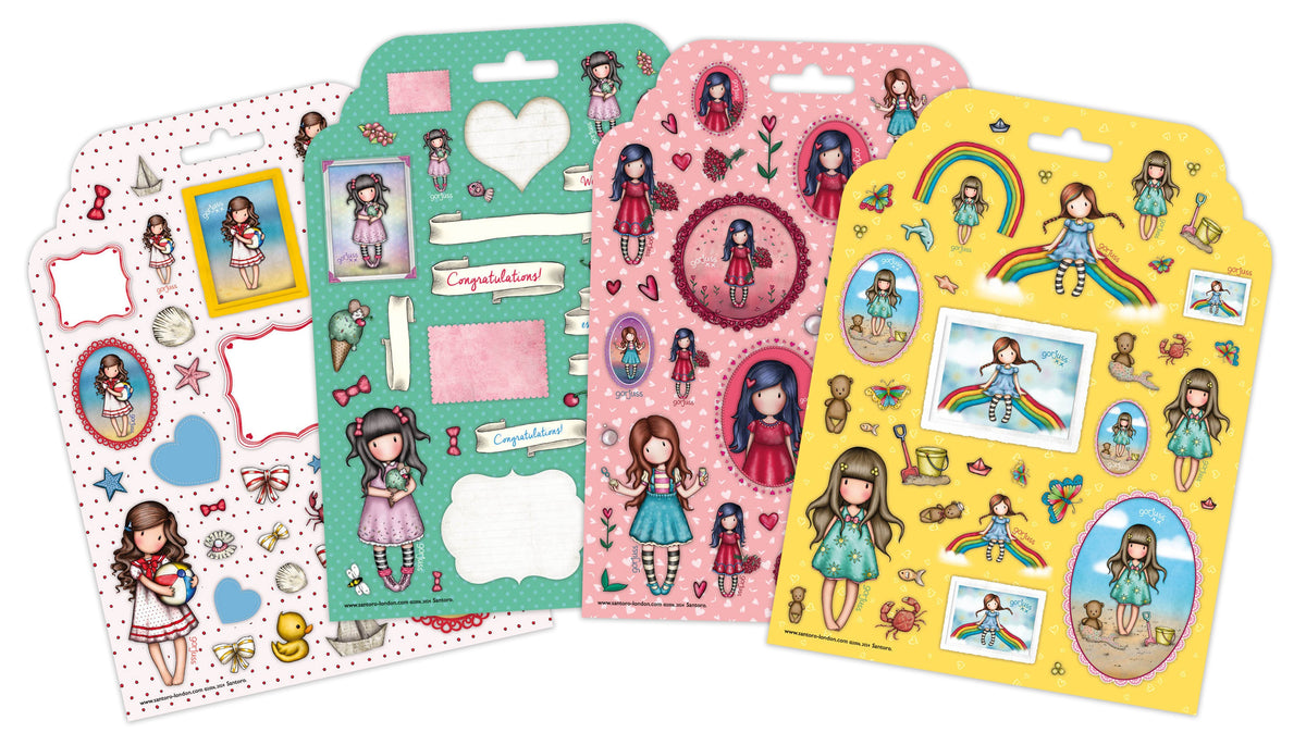 Pegatinas SAN 4X3 Diseños Gorjuss Essentials 12 unidades-3