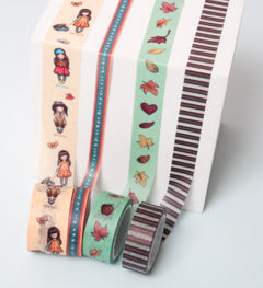 GOR Washi Tape The Arrival & Don't Fly Away Essentiels 55x38x38mm 4 PC n°10-2