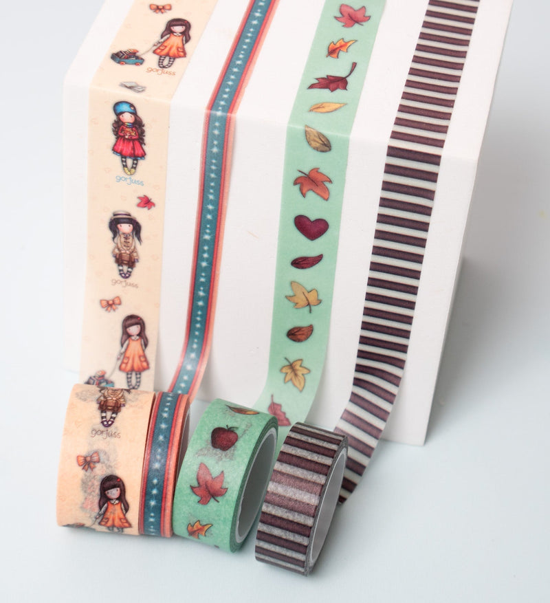 GOR Washi Tape The Arrival & Don't Fly Away Essentiels 55x38x38mm 4 PC n°10-2