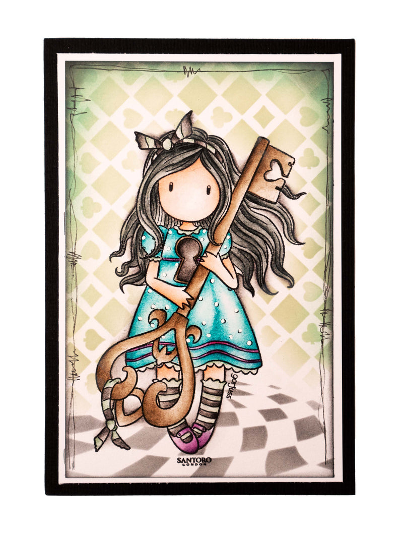 GOR Mask 2 Designs Wonderland 203x203x2mm 2 PC nr.174-2