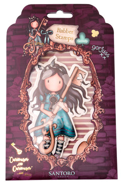GOR Cling Stamp Curiosity Wonderland 170x120x5mm 7 PC nr.379-1