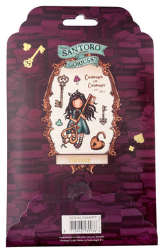 GOR Cling Stamp Curiosity Wonderland 170x120x5mm 7 PC nr.379-4