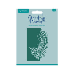Graceful Plumes Metal Die Edge’able - Lucky Feathers-1