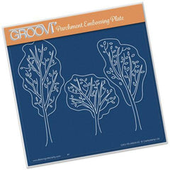 Trees (from the Starter Kit) A5 Square Plate-1