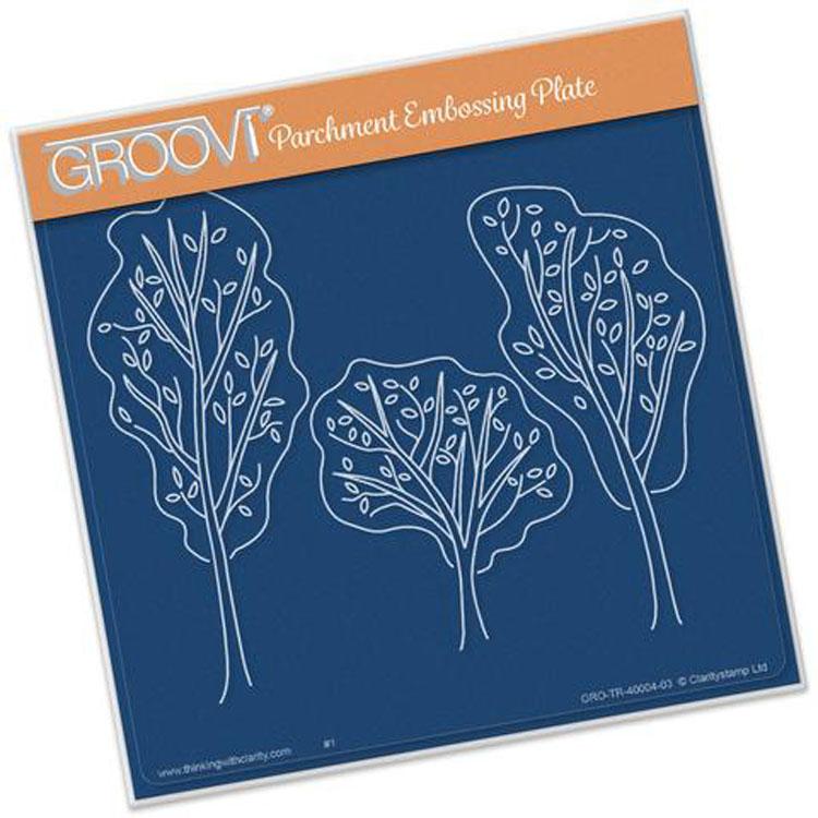 Trees (from the Starter Kit) A5 Square Plate-1