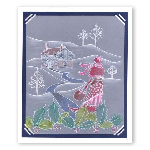 Groovi Holly Border Plate-5