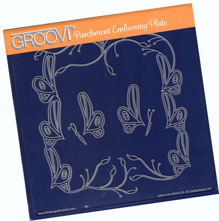 Groovi Butterfly Frame A5 Sq-1