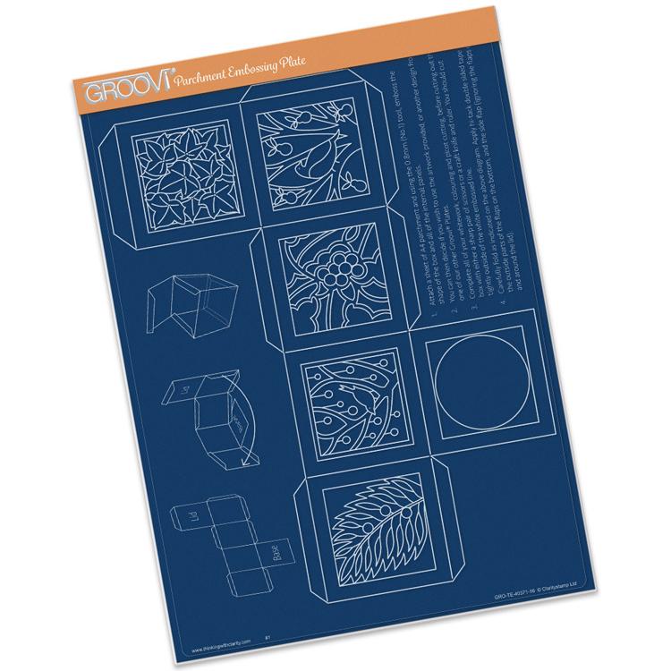 Groovi Plate - Box Template - Christmas-1
