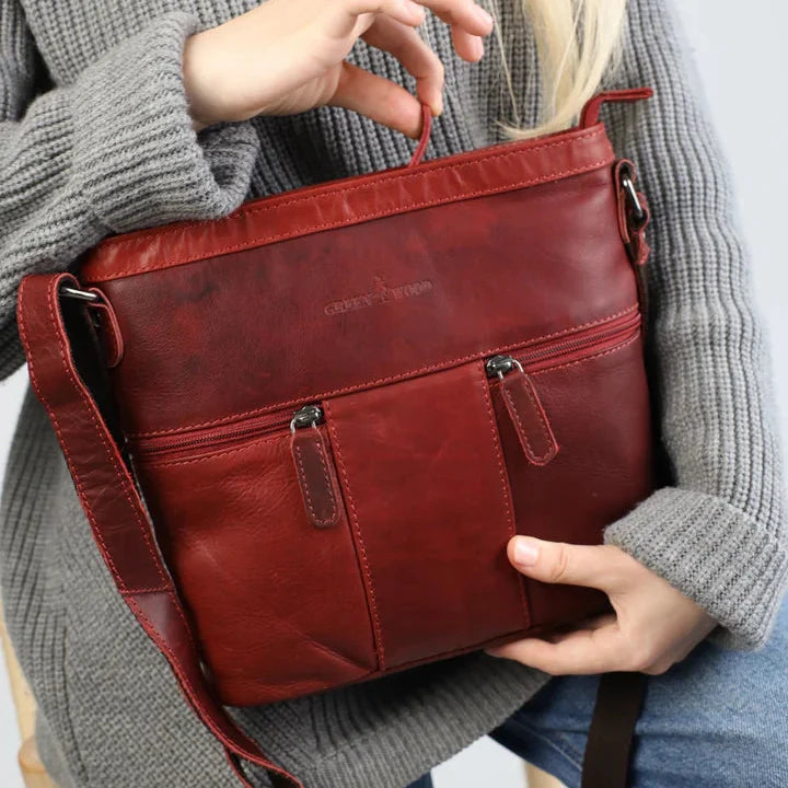 Greenwood Leather Crossbody Bag-3
