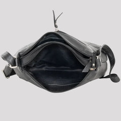 Greenwood Leather Elegant Crossbody Bag. Full-Grain Leather Shoulder Bag-11