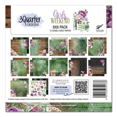 3Quarter Designs Girls Weekend  8x8 Paper Pack-1