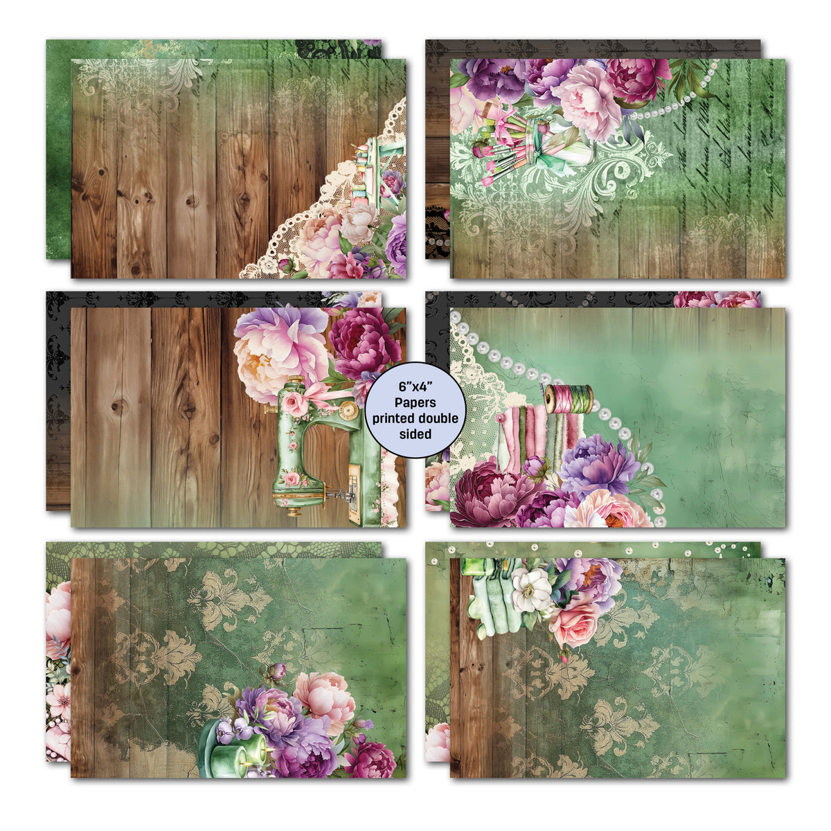 3Quarter Designs Girls Weekend  6x4 Card Pack-3