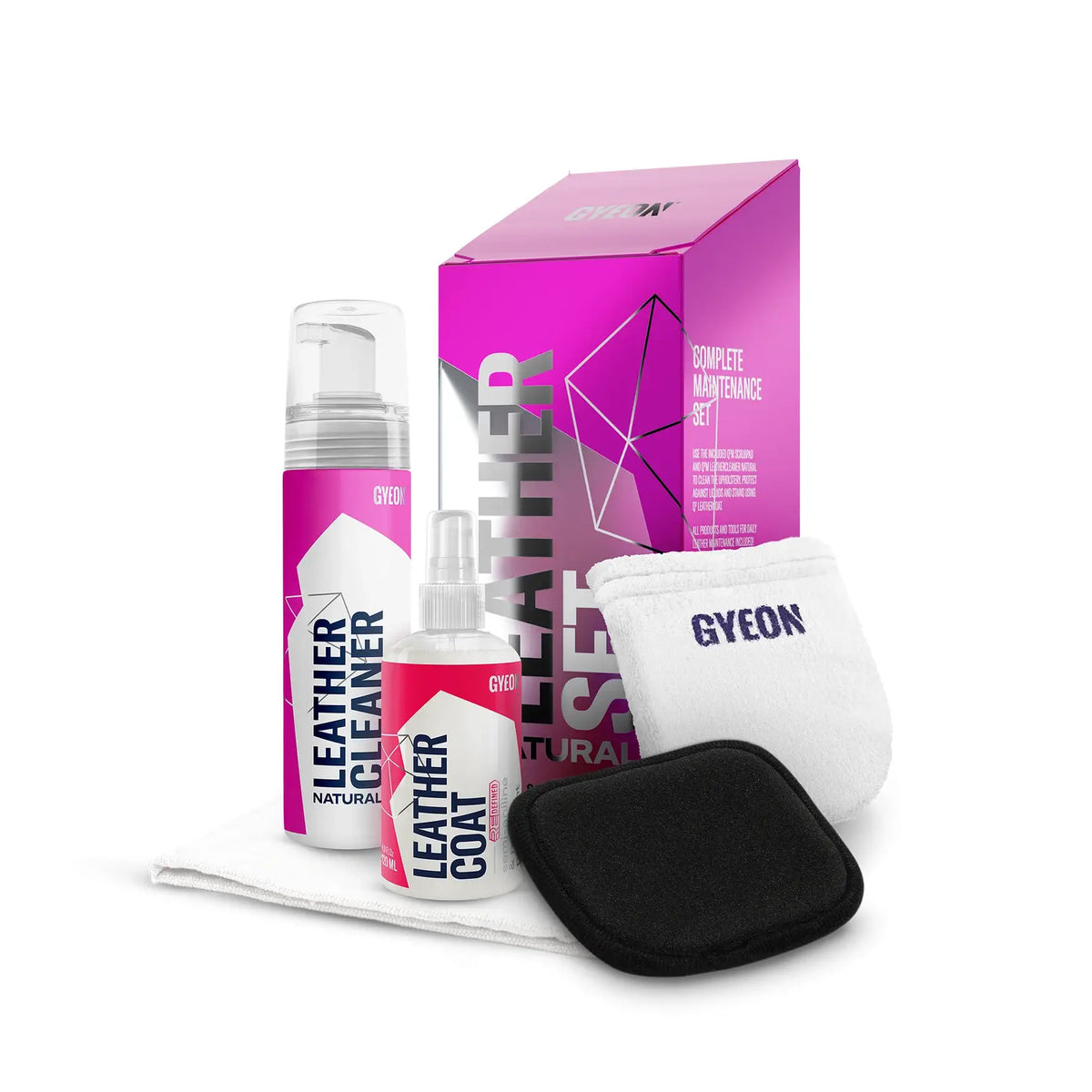 GYEON Q²M Leather Set Natural-1