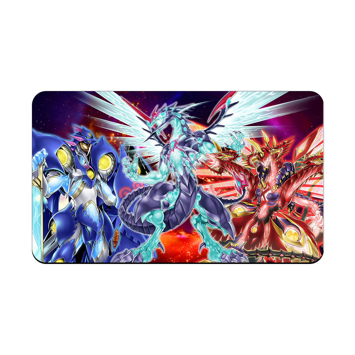 Triple Galaxy Eyes Dragon Playmat-1