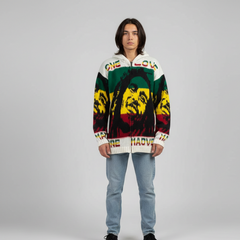 Bob Marley Unisex Alpaca Sweater-6