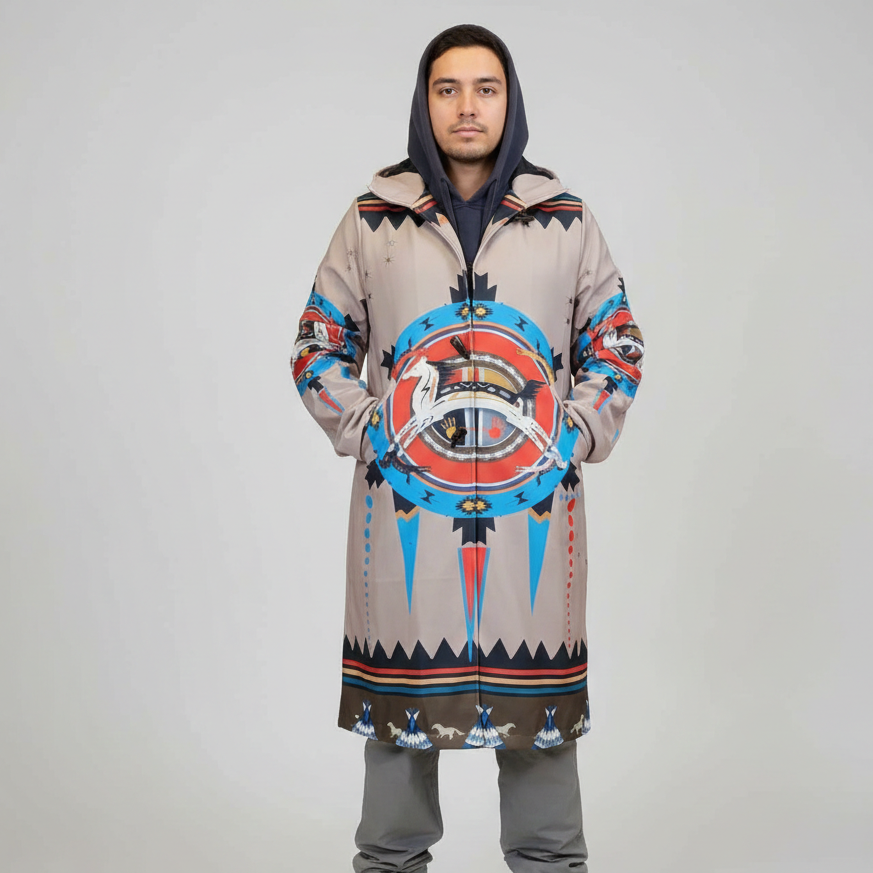 Windy Spirit Long Coat-3