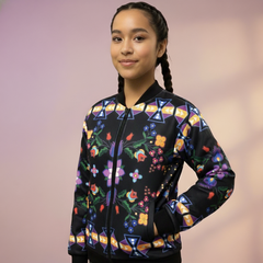 Twilight Blossom Kids Bomber-1