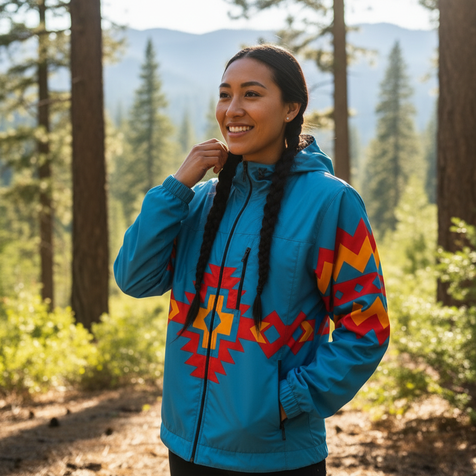 Sunrise Peaks Windbreaker