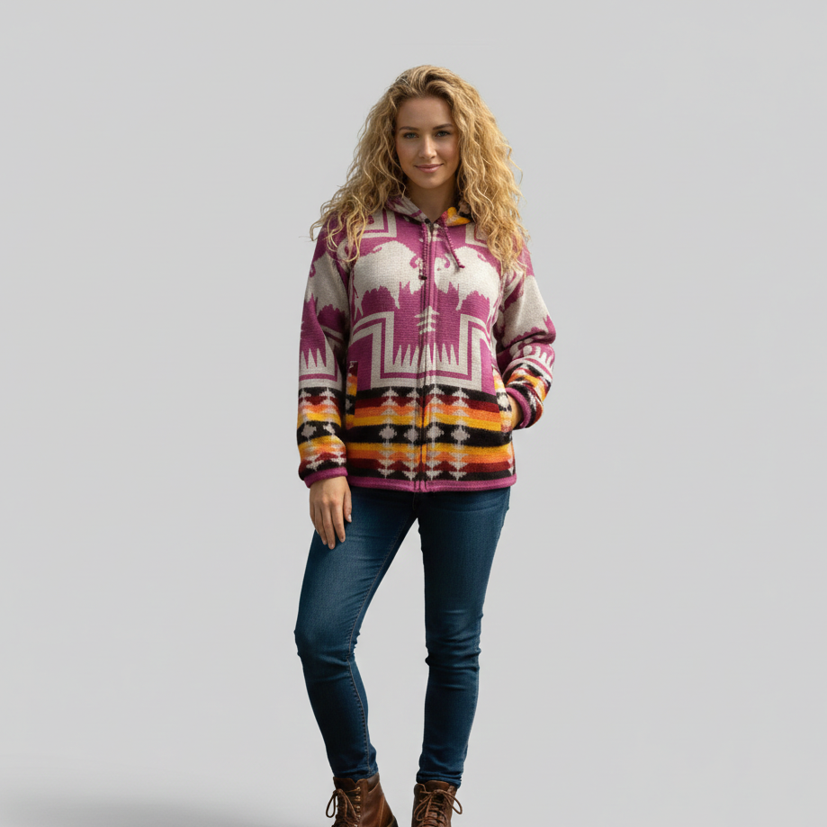 Buffalo Unisex Alpaca Sweater-4