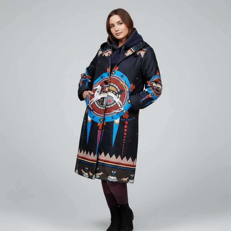 Sacred Horse Long Coat-2