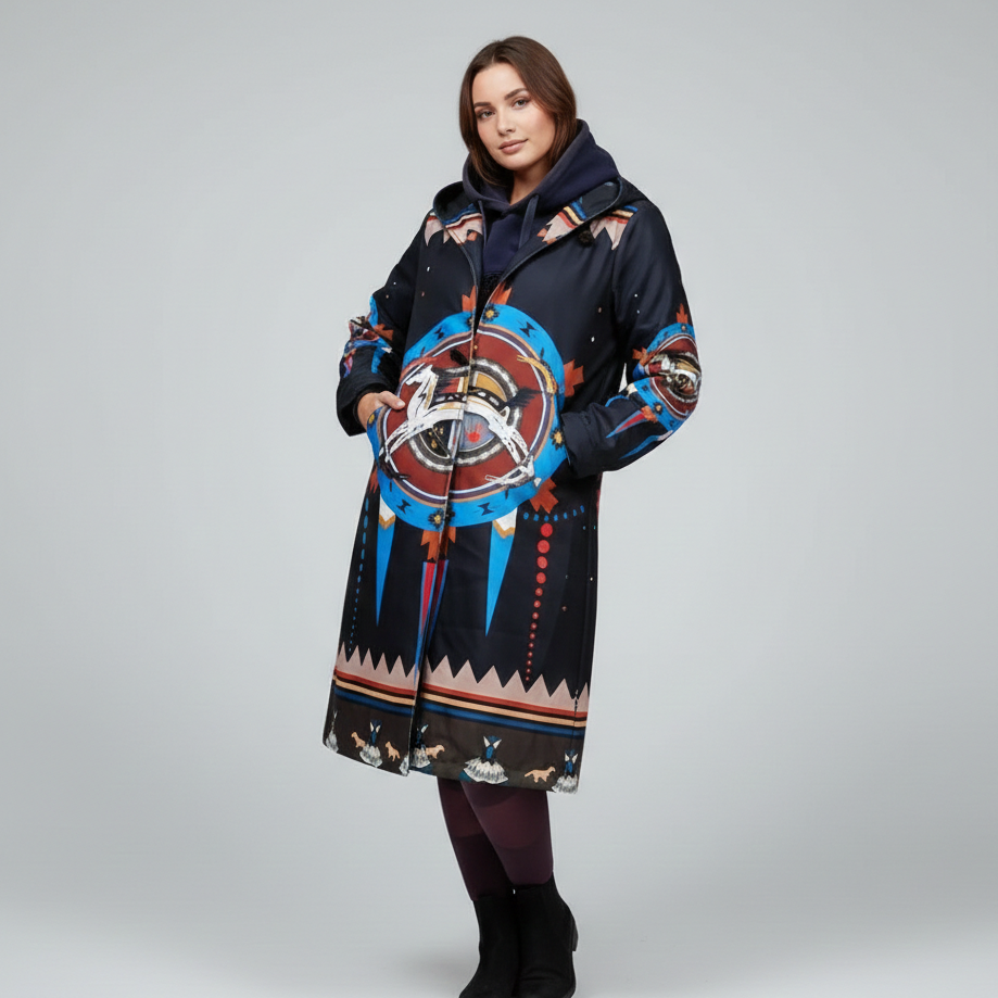 Sacred Horse Long Coat-2