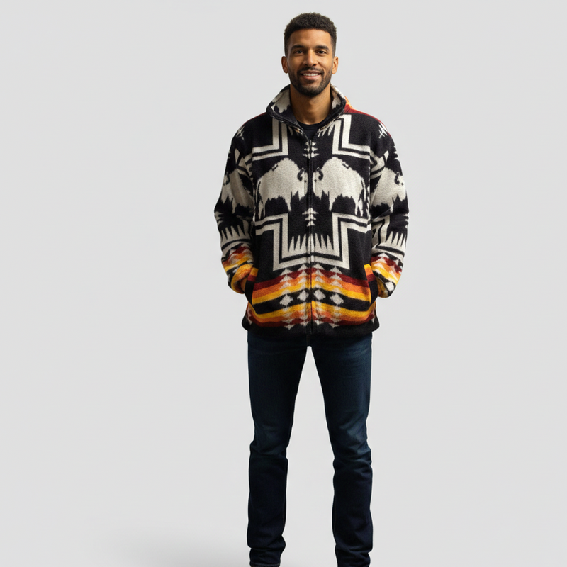 Buffalo Unisex Alpaca Sweater-7