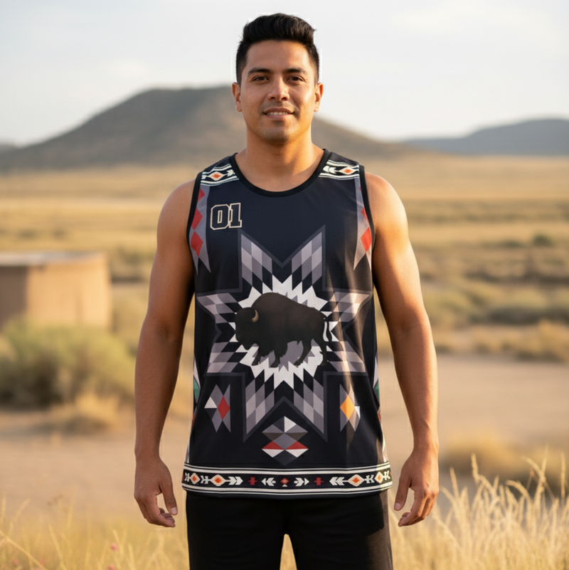 Buffalo Star Jersey(Black)-1