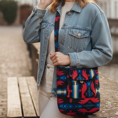 Red and Blue soul Crossbody Bag-2