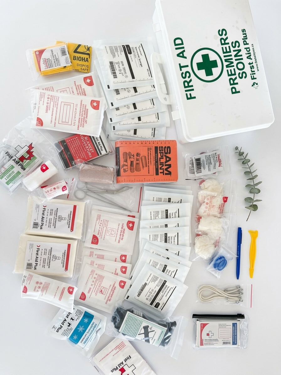 Deluxe Emergency kit; First Aid Supply Kit (3-in-1 Response Set)-2