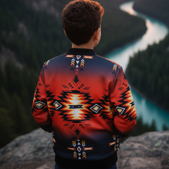 Scarlet Dusk Kids Bomber-2
