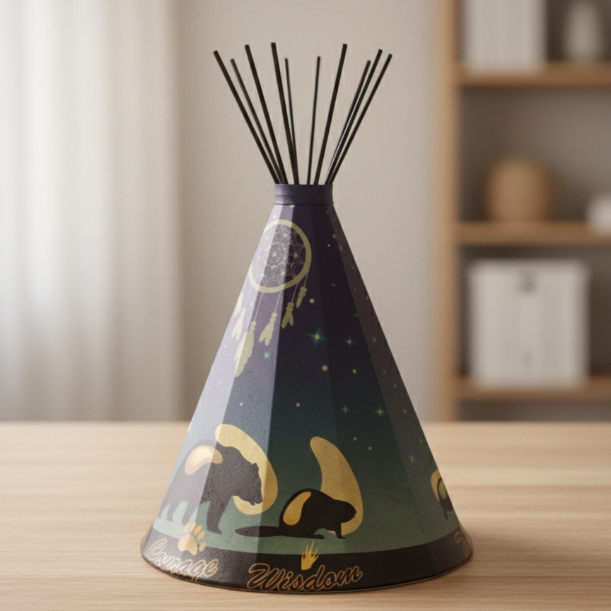 Teepee 7 spirits Table Lamp-3