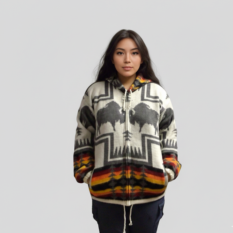 Buffalo Unisex Alpaca Sweater-5