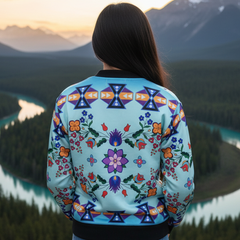 Ocean Bloom Kids Bomber-2