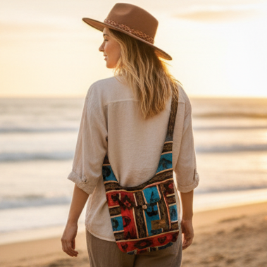 Buffalo / thunder eagle Crossbody bag-3