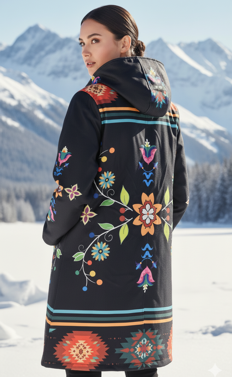 Sacred Bloom Long Coat-4