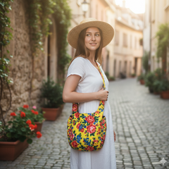 Yellow Kookum Crossbody Bag-1