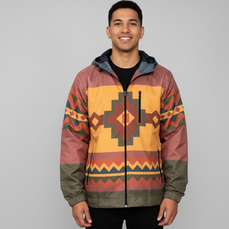 zigzag Windbreaker-1