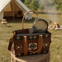 Yana Earth Brown Carryall-5