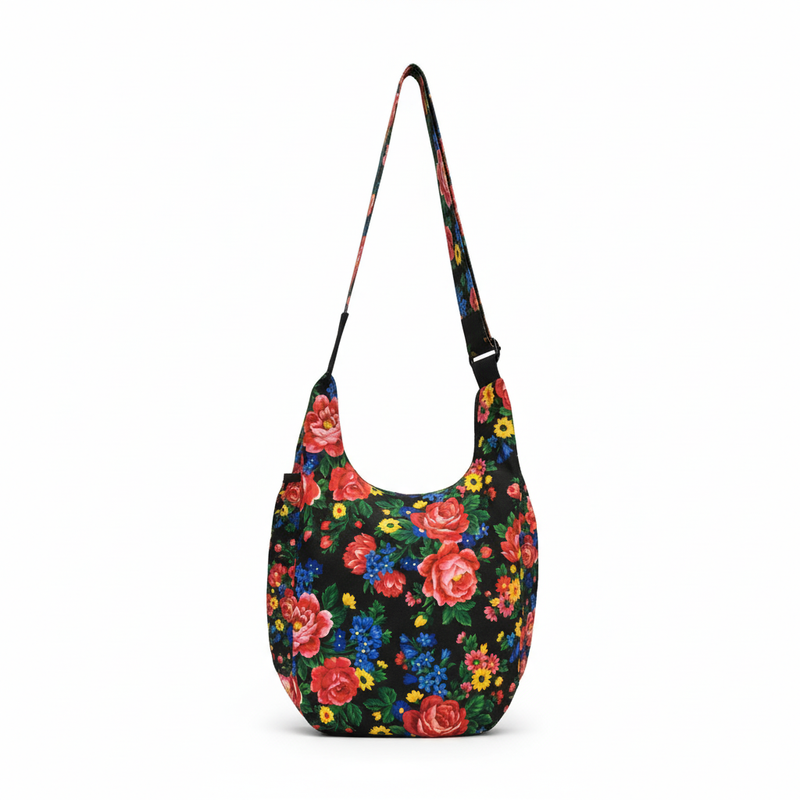 Black Kookum Crossbody Bag-3