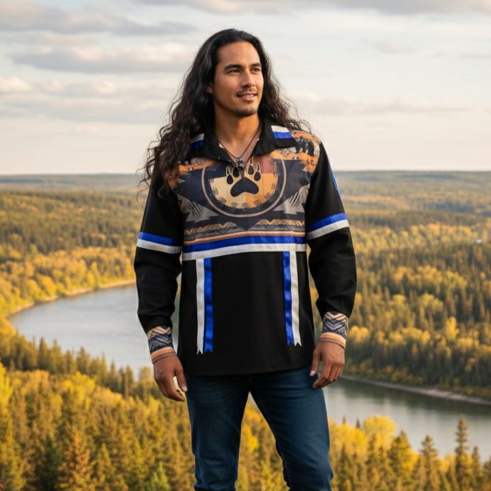 Bear Paw Ribbon Shirt-1