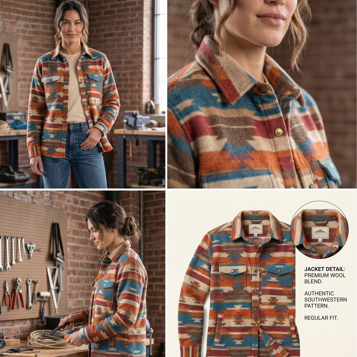 Orange and Blue Grand Canyon Jacket (unisex)-1