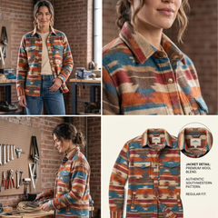Orange and Blue Grand Canyon Jacket (unisex)-1
